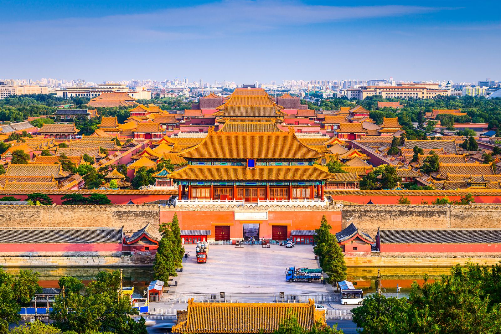 北京故宫博物院风景区